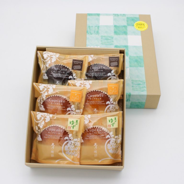 季節限定カップケーキ6個入【夏ゆず入り】